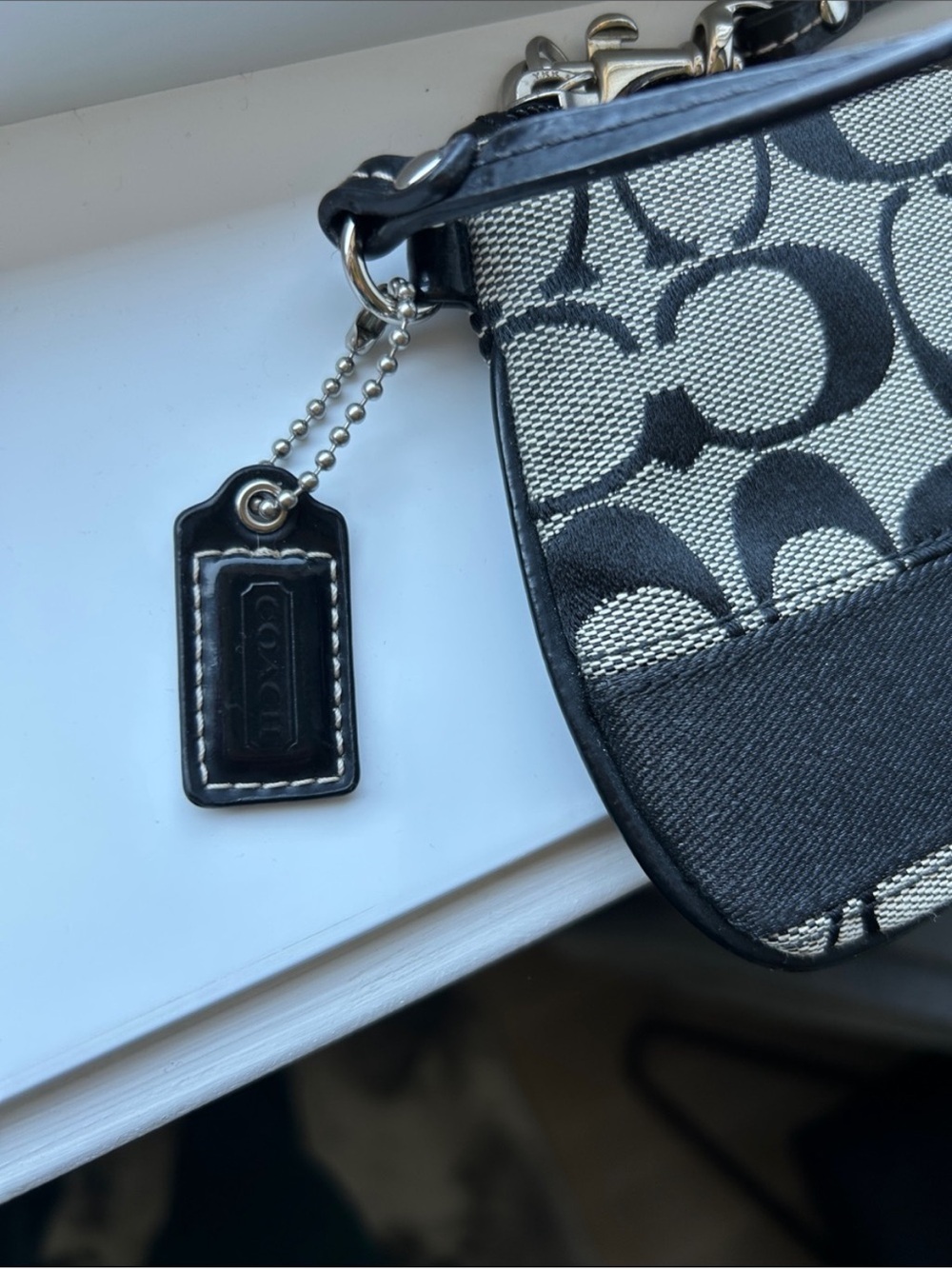Coach Signature Wristlet - Picture 6 of 12